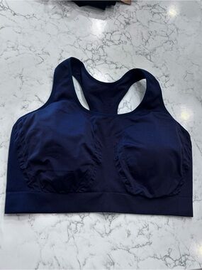 Turekind Navy Racerback Bra Plus Size 3XL